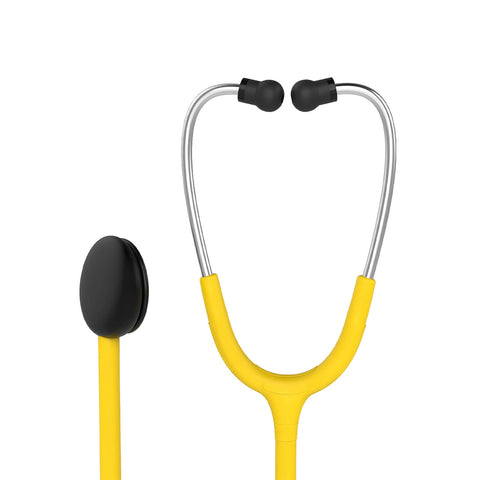 Medline Dual-Head Stethoscope Yellow 1Ct